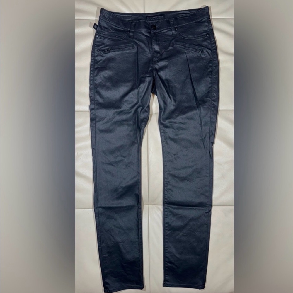 Rock and Republic jeans with shimmer.  Size 14
